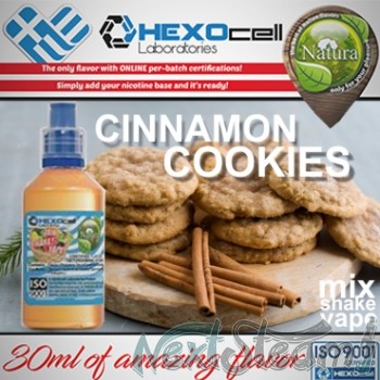 mix shake vape - natura 30/60 ml cinnamon cookies